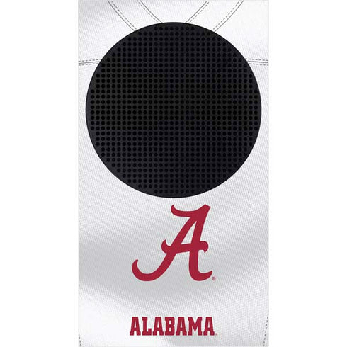 University of Alabama White Jersey Xbox Series S Console Skin