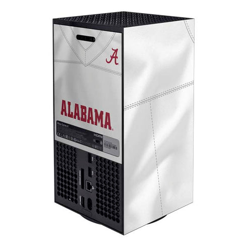 University of Alabama White Jersey Xbox Series X Bundle Skin