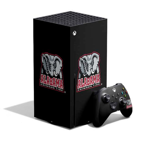 University of Alabama Primary Logo Xbox Series X Skins