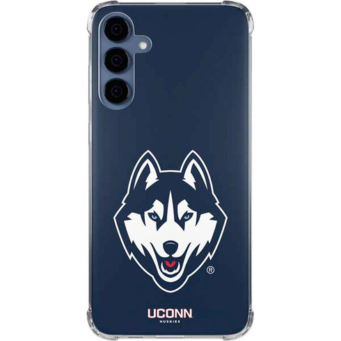 University of Connecticut Huskies Galaxy A35 5G Clear Case