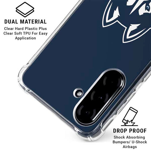 University of Connecticut Huskies Galaxy A36 5G Clear Case