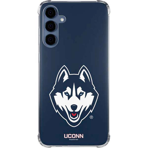 University of Connecticut Huskies Galaxy A55 5G Clear Case