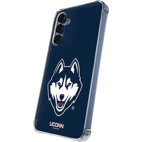 University of Connecticut Huskies Galaxy A55 5G Clear Case