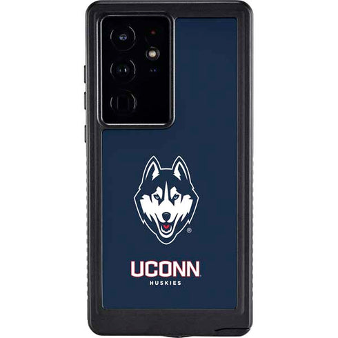 University of Connecticut Huskies Galaxy S24 Ultra Waterproof Case
