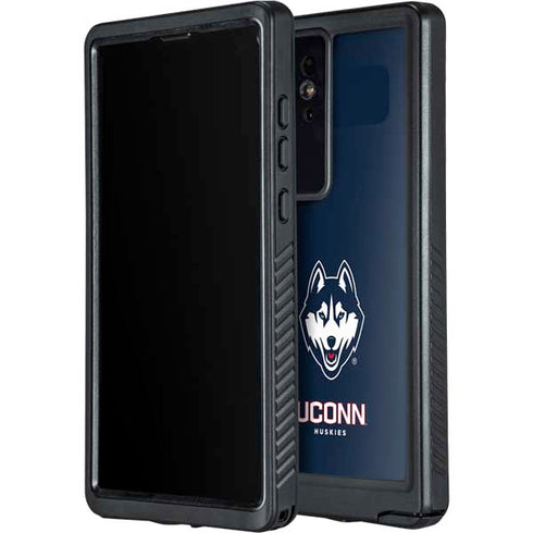 University of Connecticut Huskies Galaxy S24 Ultra Waterproof Case
