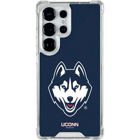 University of Connecticut Huskies Galaxy S25 Ultra Clear Case