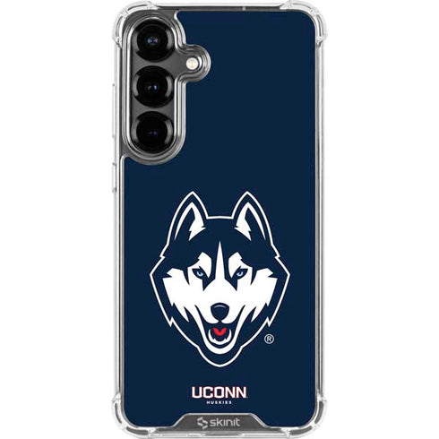 University of Connecticut Huskies Galaxy S26 Plus Clear Case