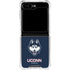 University of Connecticut Huskies Galaxy Z Flip6 Clear Case