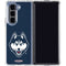 University of Connecticut Huskies Galaxy Z Fold5 5G Clear Case