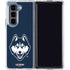 University of Connecticut Huskies Galaxy Z Fold5 5G Clear Case