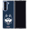 University of Connecticut Huskies Galaxy Z Fold7 Clear Case