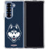 University of Connecticut Huskies Galaxy Z Fold7 Clear Case