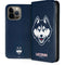 University of Connecticut Huskies iPhone 13 Pro Max Folio Case