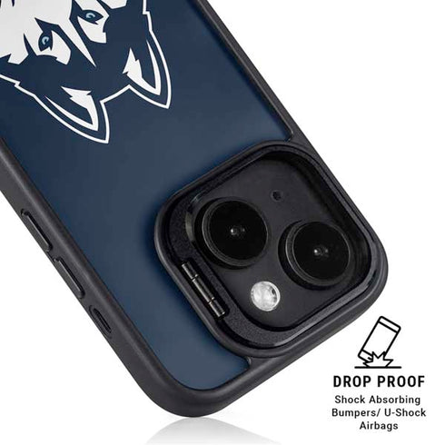 University of Connecticut Huskies iPhone 14 Plus Kickstand Case
