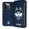 University of Connecticut Huskies iPhone 14 Pro Folio Case