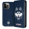 University of Connecticut Huskies iPhone 14 Pro Max Folio Case