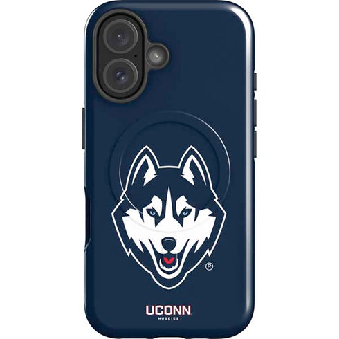 University of Connecticut Huskies iPhone 16 Magsafe Impact Case
