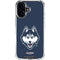 University of Connecticut Huskies iPhone 16 Plus Clear Case
