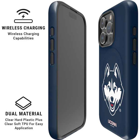 University of Connecticut Huskies iPhone 16 Pro Magsafe Impact Case