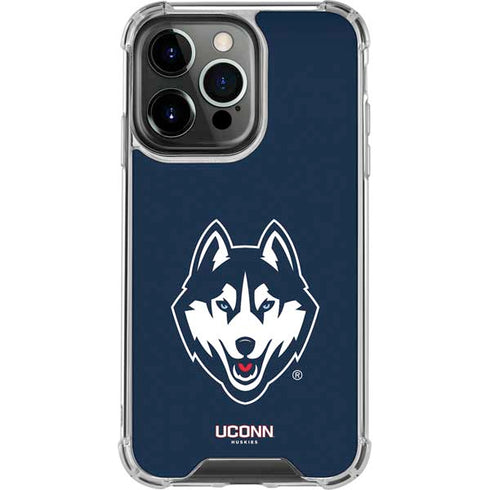 University of Connecticut Huskies iPhone 16 Pro Max Clear Case