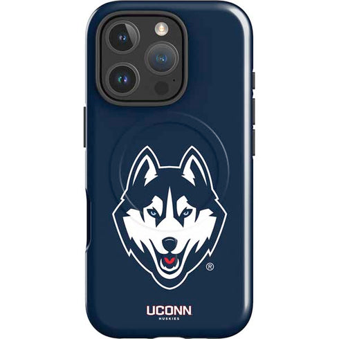University of Connecticut Huskies iPhone 16 Pro Max Magsafe Impact Case