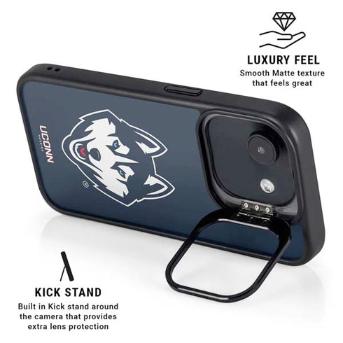 University of Connecticut Huskies iPhone 16e Kickstand Case