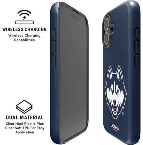 University of Connecticut Huskies iPhone 17 Magsafe Impact Case