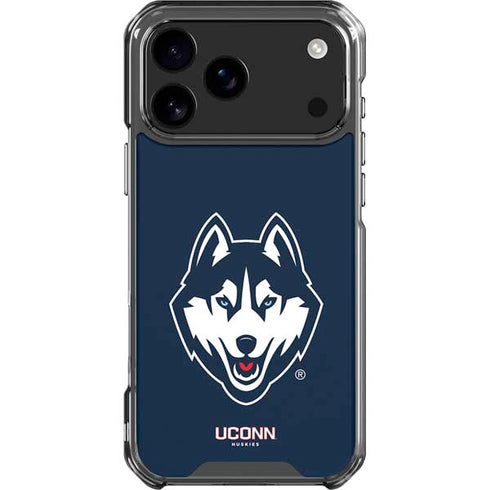 University of Connecticut Huskies iPhone 17 Pro Max Clear Case
