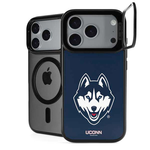 University of Connecticut Huskies iPhone 17 Pro Max Kickstand Case