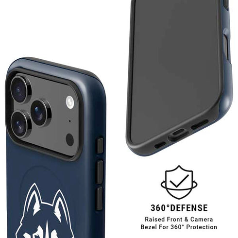 University of Connecticut Huskies iPhone 17 Pro Max Magsafe Impact Case