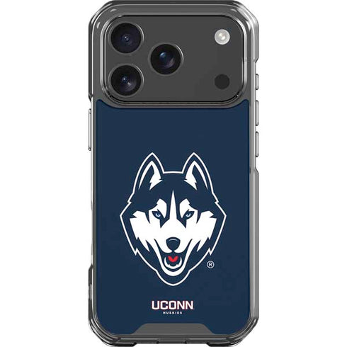 University of Connecticut Huskies iPhone 18 Pro Clear Case