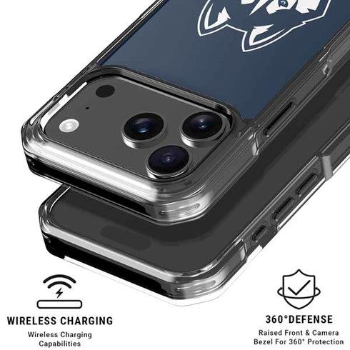 University of Connecticut Huskies iPhone 18 Pro Clear Case