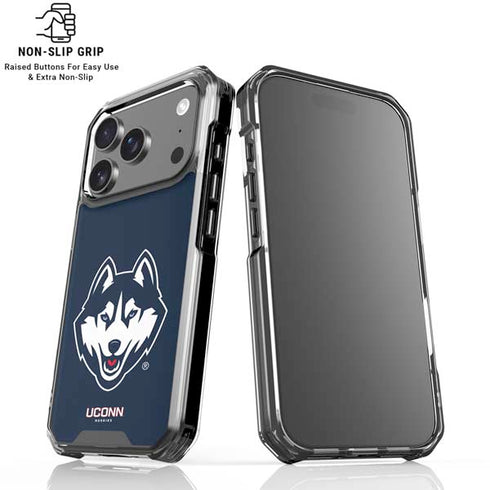 University of Connecticut Huskies iPhone 18 Pro Clear Case