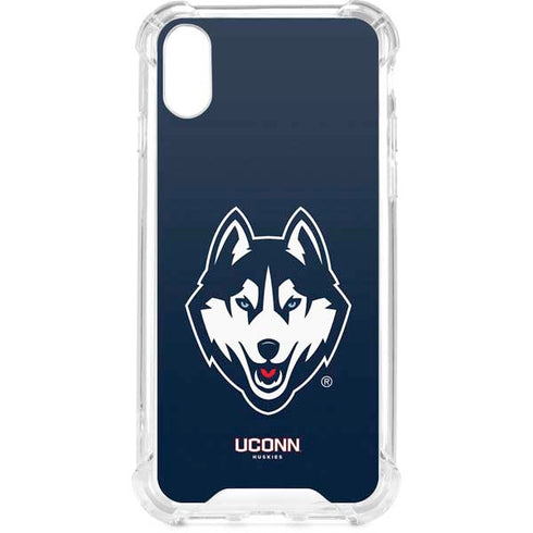 University of Connecticut Huskies iPhone XS Clear Case