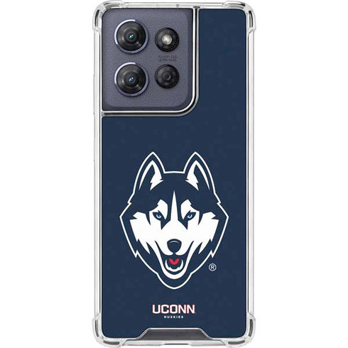 University of Connecticut Huskies Moto G Stylus 5G (2025) Clear Case
