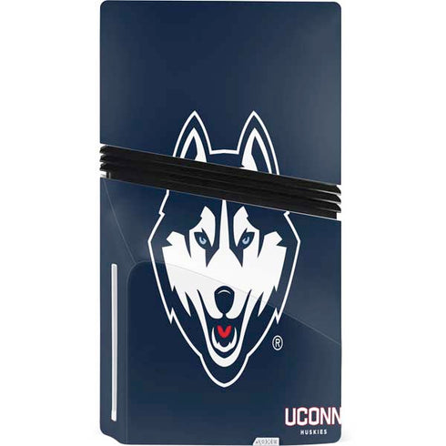 University of Connecticut Huskies PS5 Pro Disk Bundle Skin