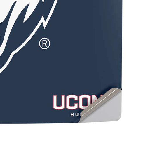 University of Connecticut Huskies PS5 Pro Disk Console Skin