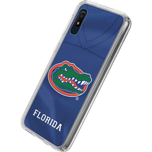 University of Florida Blue Jersey Galaxy A10e Clear Case