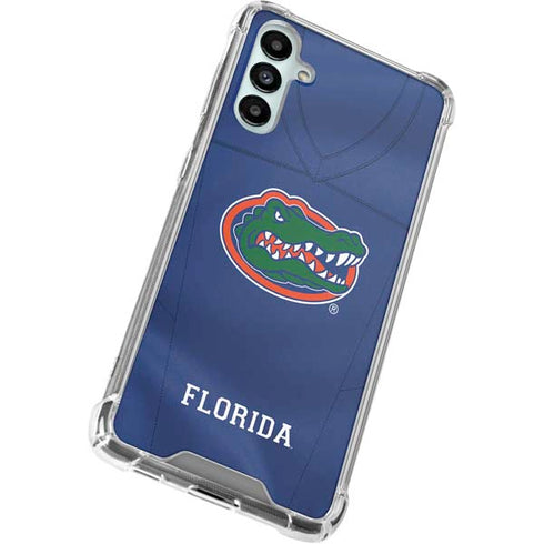 University of Florida Blue Jersey Galaxy A14 5G Clear Case