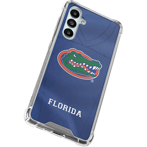 University of Florida Blue Jersey Galaxy A16 5G Clear Case