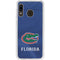 University of Florida Blue Jersey Galaxy A20 Clear Case