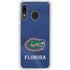 University of Florida Blue Jersey Galaxy A20 Clear Case