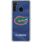 University of Florida Blue Jersey Galaxy A21 Clear Case