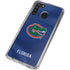 University of Florida Blue Jersey Galaxy A21 Clear Case
