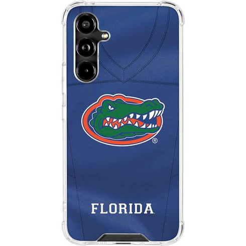 University of Florida Blue Jersey Galaxy A54 5G Clear Case