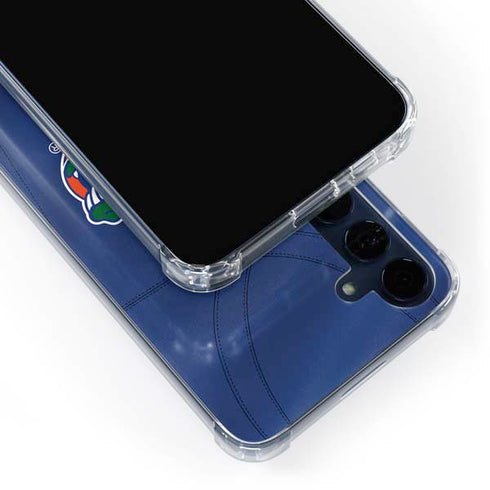 University of Florida Blue Jersey Galaxy A55 5G Clear Case