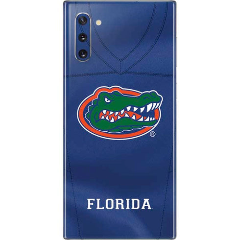 University of Florida Blue Jersey Galaxy Note 10 Skin