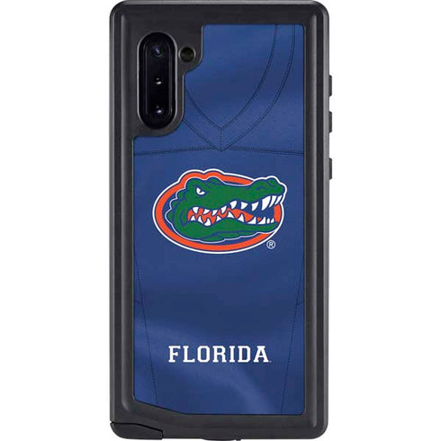 University of Florida Blue Jersey Galaxy Note 10 Waterproof Case