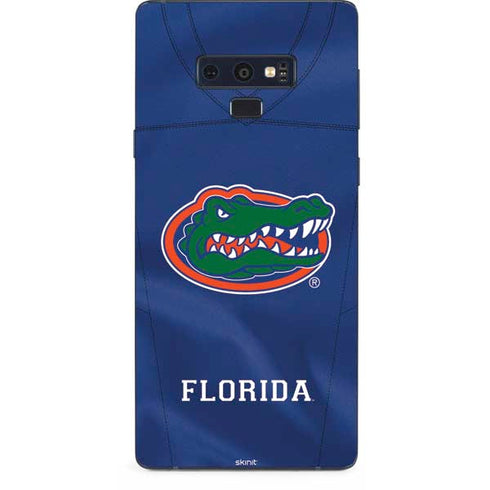 University of Florida Blue Jersey Galaxy Note 9 Skin