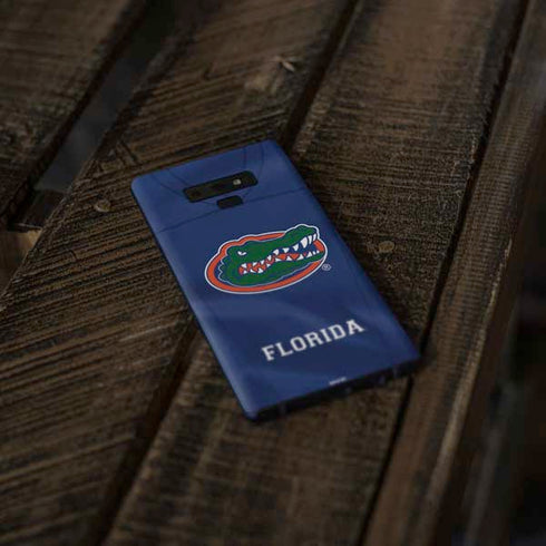 University of Florida Blue Jersey Galaxy Note 9 Skin